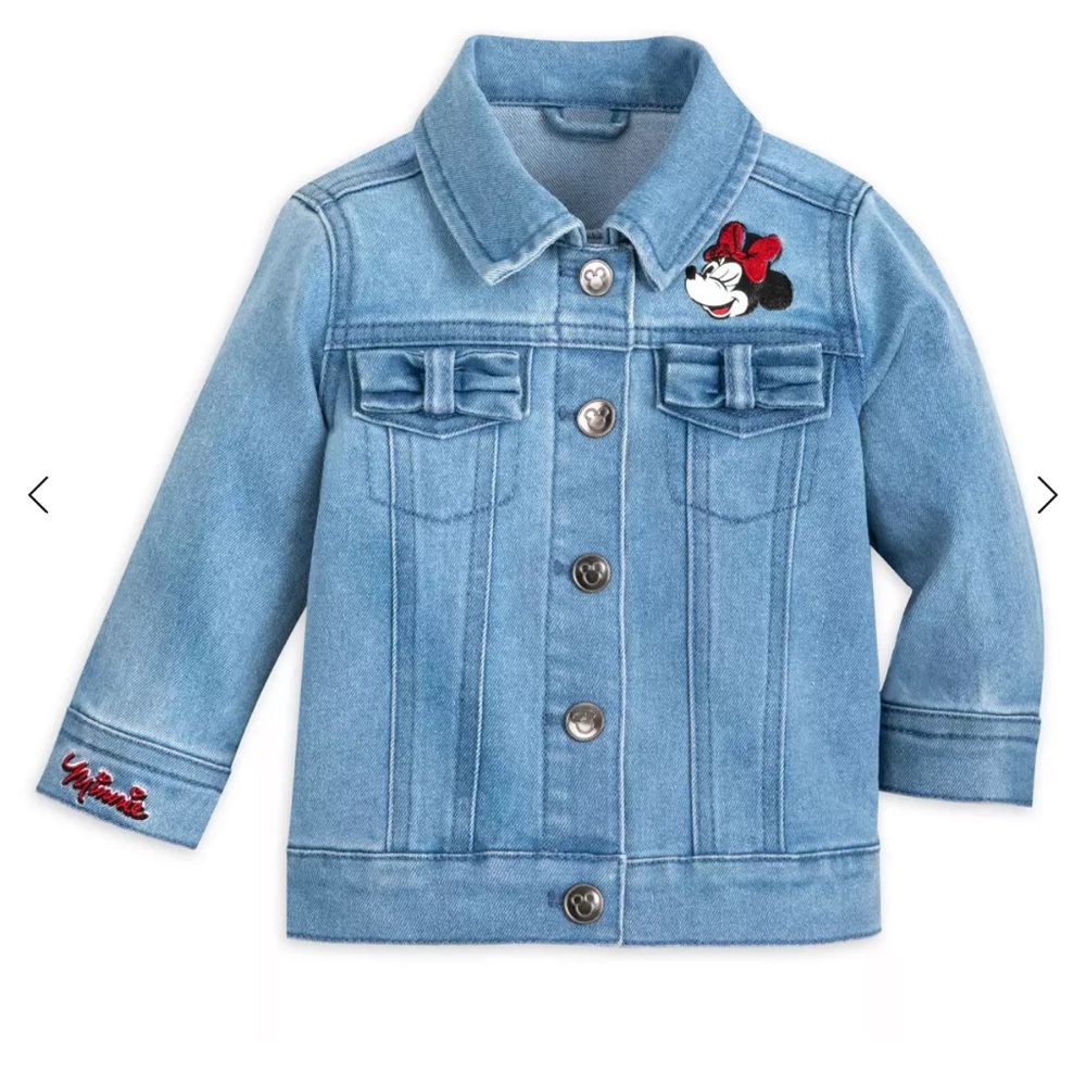 NWT Minnie Mouse Denim Jacket for Baby‼️